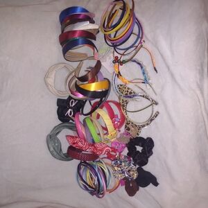 Colorful Women's Headband Set